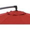 Global Industrial Cantilever Umbrella w/ Crank, Tilt & Cross Brace, Olefin Fabric, 10'W, Red 436972RD - alternate 4